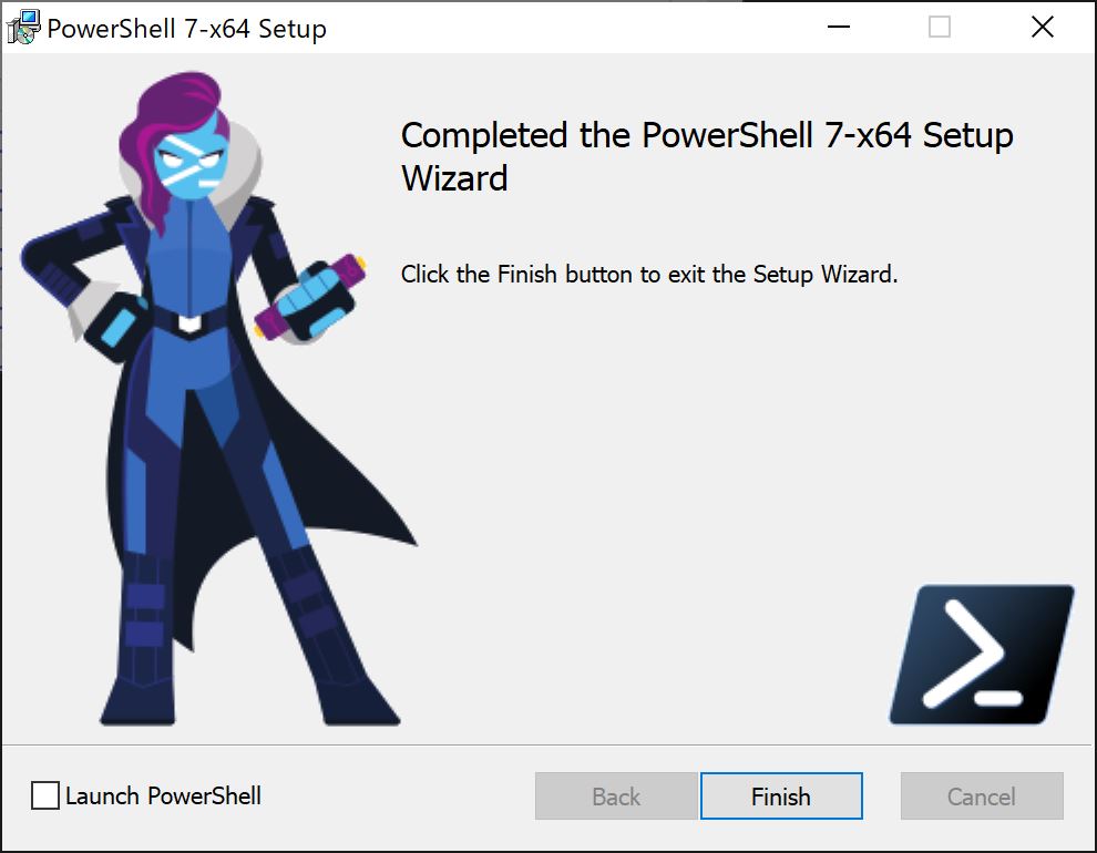 PowerShell Core 7のインストール